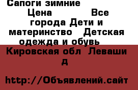 Сапоги зимние Skandia Tex › Цена ­ 1 200 - Все города Дети и материнство » Детская одежда и обувь   . Кировская обл.,Леваши д.